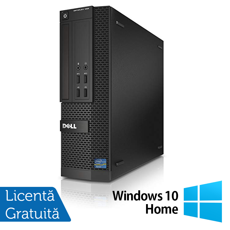 Calculator dell optiplex xe2 sff, intel core i5-4570s 2.90ghz, 4gb ddr3, 500gb sata + windows 10 home