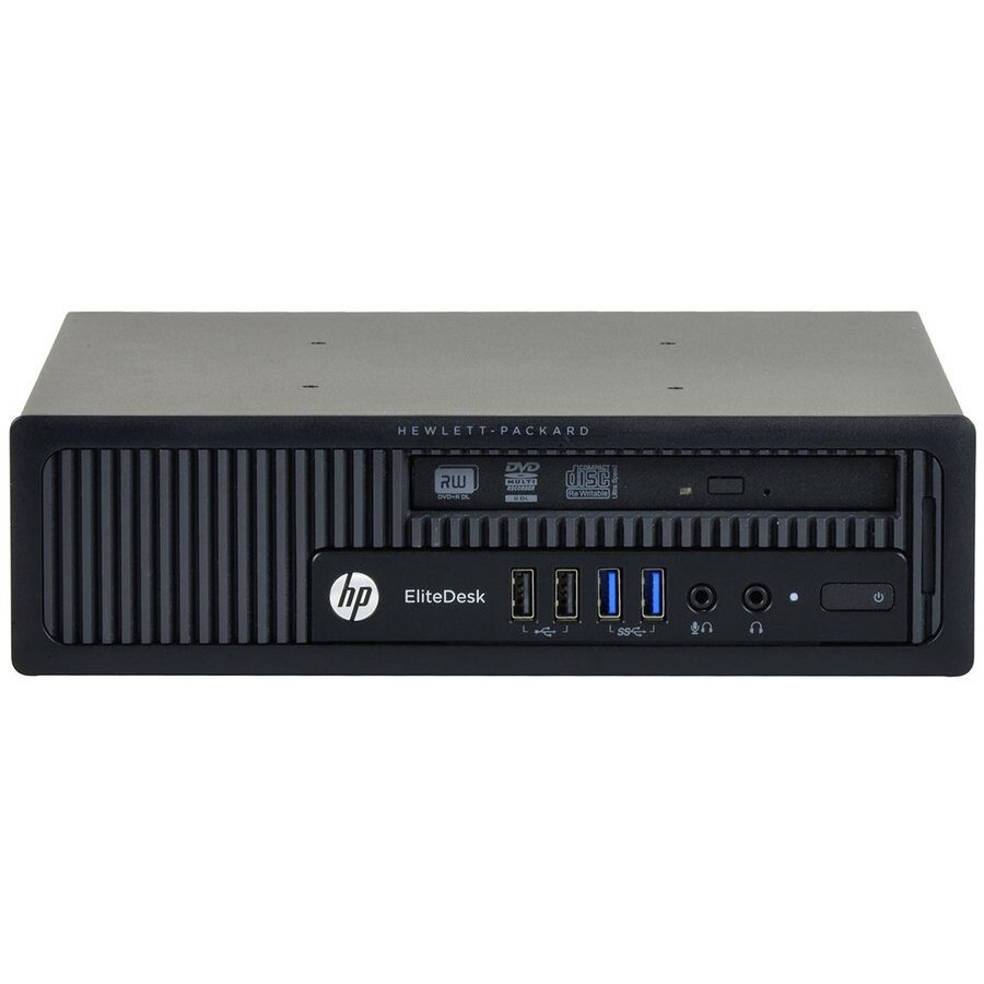 Calculator HP EliteDesk 800 G1 USDT, Intel Core i3-4360 3.40GHz, 4GB DDR3, 320GB SATA, DVD-RW