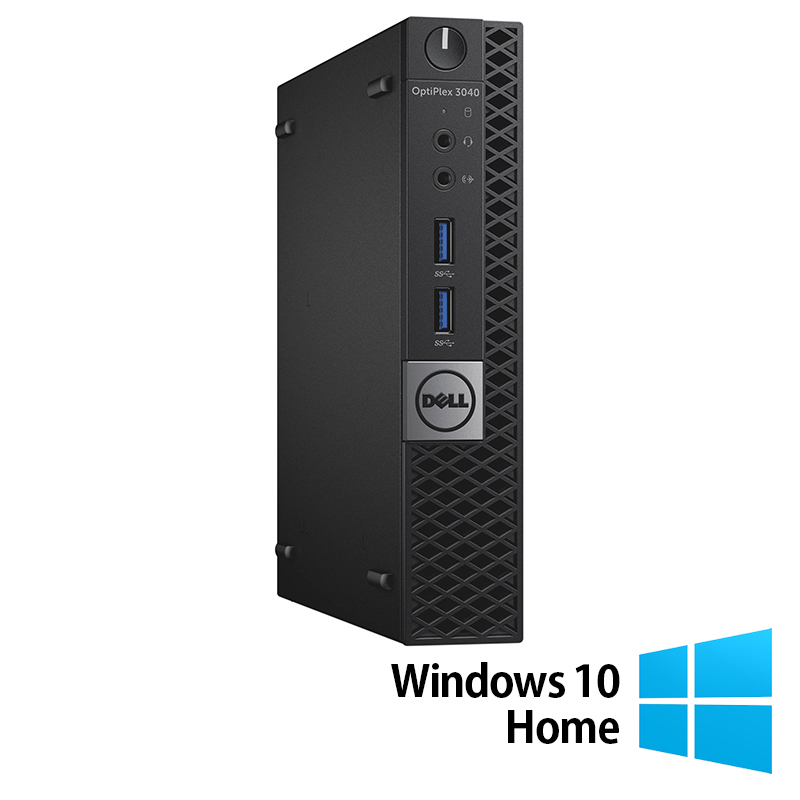 Calculator Refurbished DELL OptiPlex 3040 MiniPC, Intel Core i5-6500T 2.50GHz, 8GB DDR3, 256GB SSD + Windows 10 Home