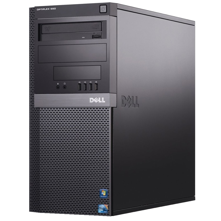 Calculator second hand dell optiplex 980 tower, intel core i5-650 3.20ghz, 4gb ddr3, 500gb sata, dvd-rom