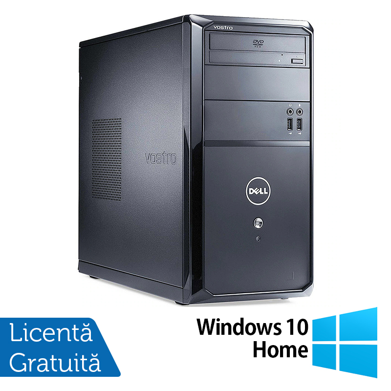 Calculator refurbished dell vostro 260 tower, intel core i5-2400 3.10ghz, 8gb ddr3, 500gb hdd + windows 10 home