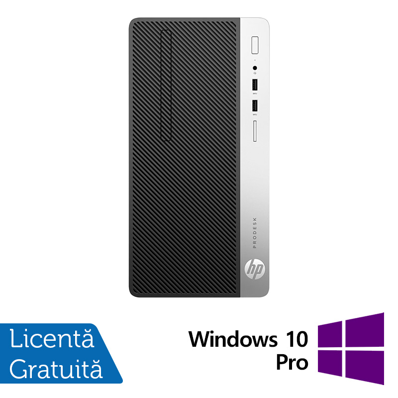 Calculator refurbished hp prodesk 400 g5 tower, intel core i5-8500 3.00ghz, 8gb ddr4, 256gb ssd + windows 10 pro