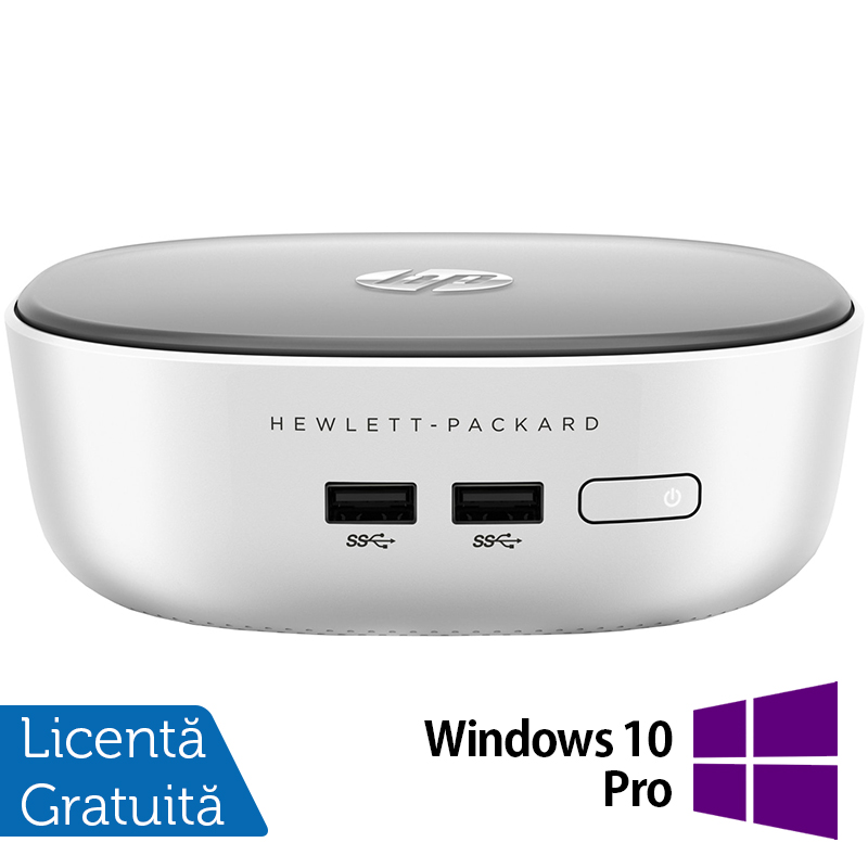 Pc refurbished hp pavilion 300 mini pc, intel core i3-4025u 1.90ghz, 8gb ddr3, 480gb ssd, card reader, wi-fi + windows 10 pro