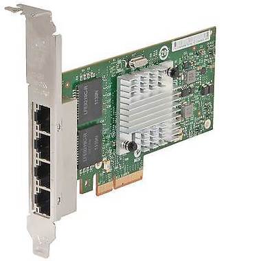 placa de retea hp intel quad port pci-e full height gigabit nc365t pci-e x4
