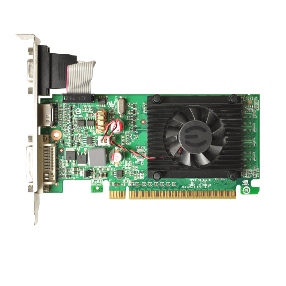 Placa video EVGA GeForce GT210, 512MB DDR3, 32-Bit, HDMI, DVI, VGA