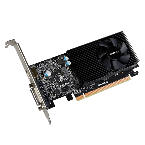 Placa video Gigabyte GeForce GT 1030, 2GB GDDR4, HDMI, DVI-D(24+1 pini)