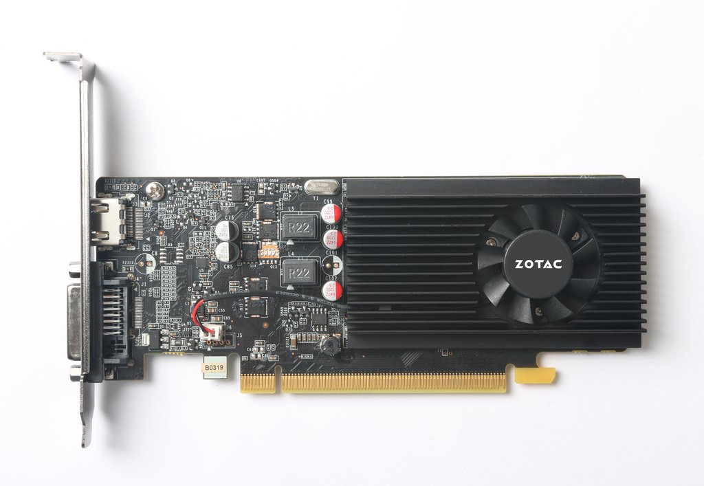Placa video Palit GeForce GT 1030, 2GB DDR5, HDMI, DVI, Low + High Profile Bracket