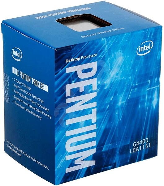 Procesor Intel Pentium G4400 3.30GHz, 3MB Cache Socket 1151 + Cooler, boxed, Nou