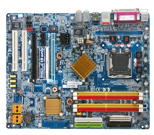 Placa de baza Gigabyte GA-8N-SLI, Socket 775 + Procesor Pentium 4 3.06GHz, Cu Shield