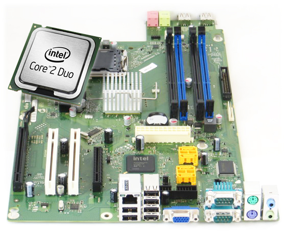 Placa de baza pentru Fujitsu Esprimo E7936, model D3028 A10 GS3, Socket 775, Fara shield + Procesor Intel Core2 Duo E8400 3.00GHz