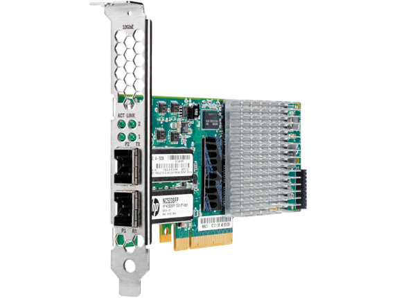 Placa de retea server HPE NC523SFP 10Gb 2-port