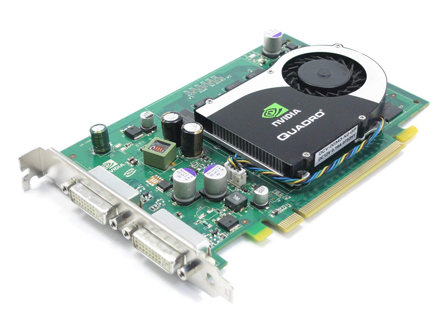 Placa video Nvidia Quadro FX 570, 256MB DDR2, 2 x DVI