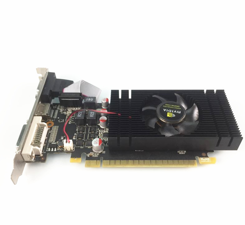 Placa video nvidia geforce gt 740, 4gb ddr3, 128 biti, vga, dvi, hdmi, high profile, noua