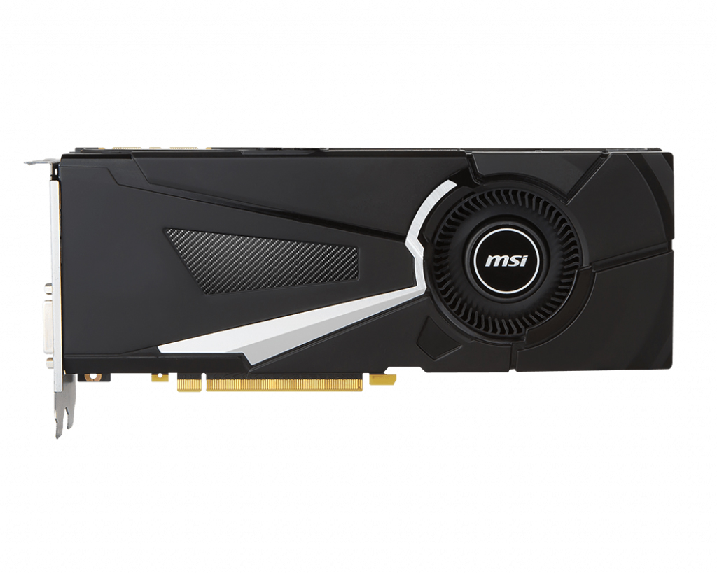 Placa video MSI GeForce GTX1070TI Aero, 8GB GDDR5, 3x Display Port, HDMI, DVI