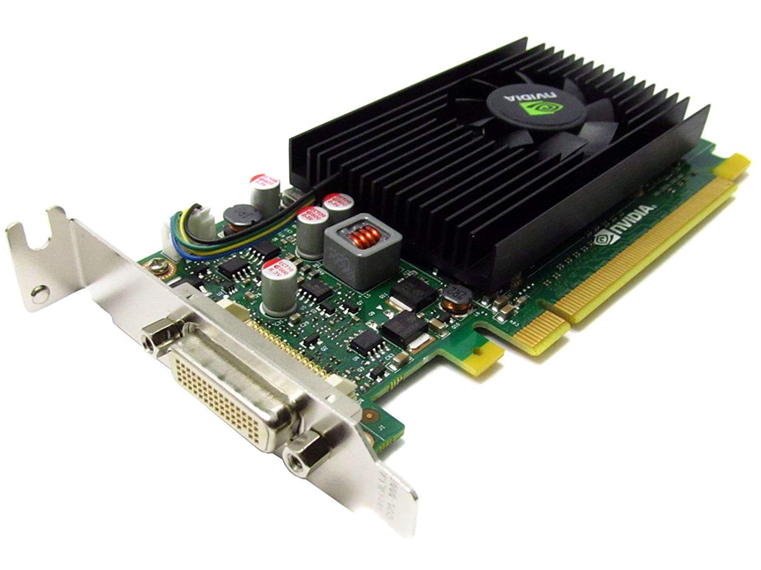 Placa video Nvidia NVS 315, 1GB DDR3, 64-bit, Low Profile + Cablu DMS-59 cu doua iesiri VGA