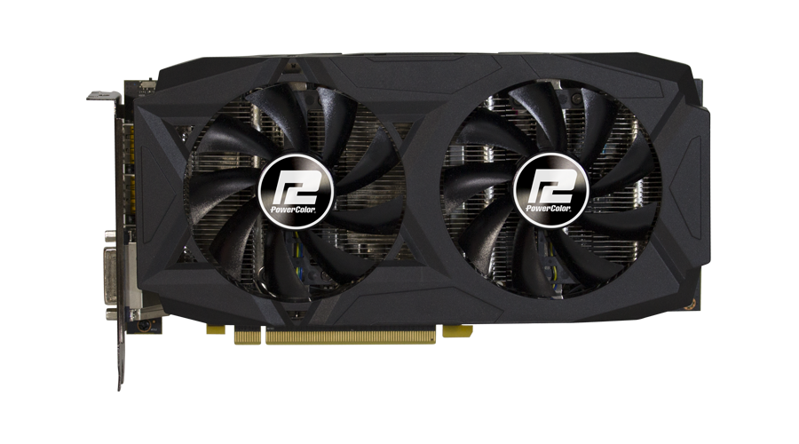 Placa video powercolor red dragon radeon rx 580, 8gb gddr5, hdmi, display port, dvi-d