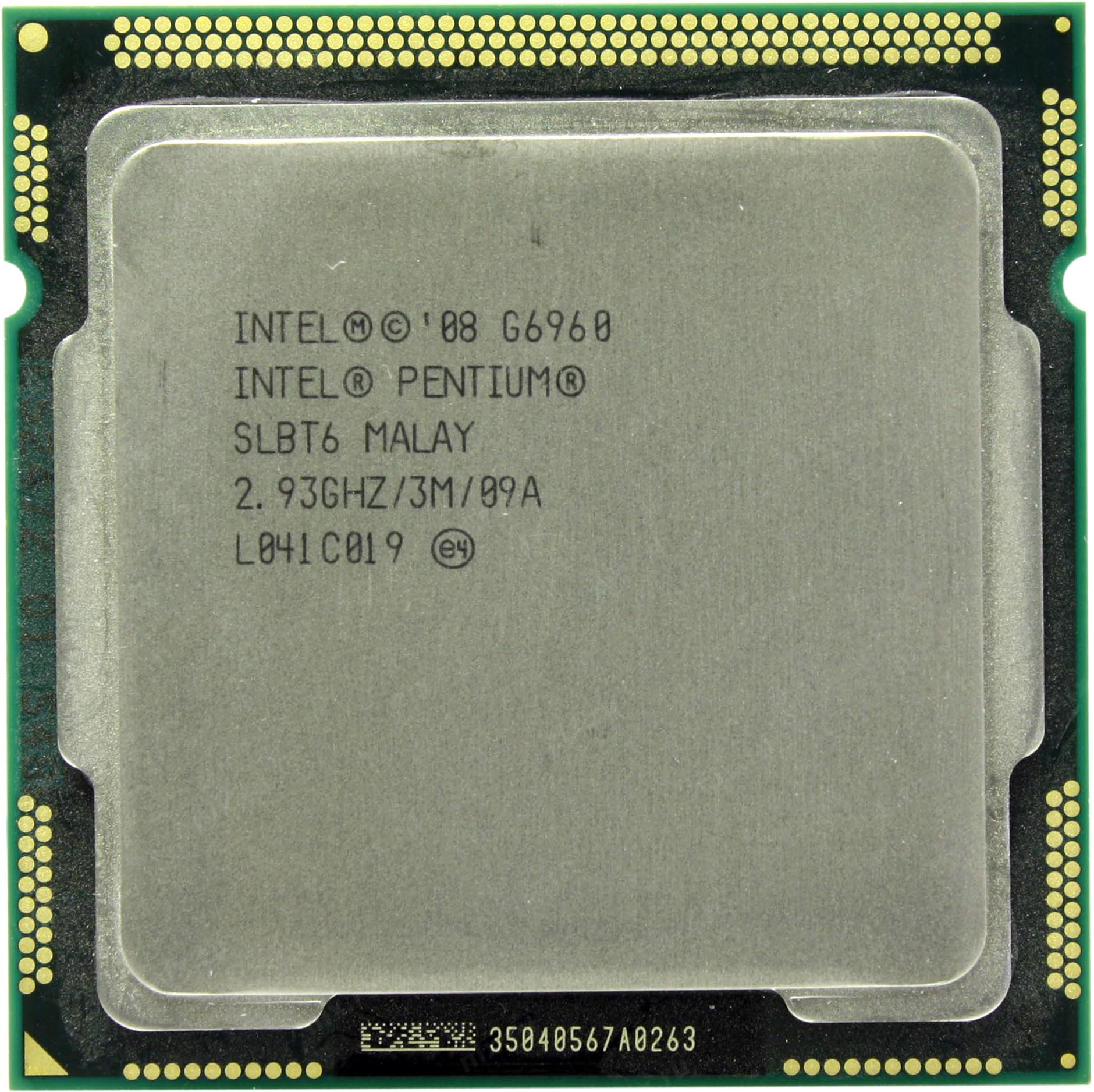 Procesor Intel Pentium Dual Core G6960 2.93GHz, 3MB Cache, Socket LGA1156