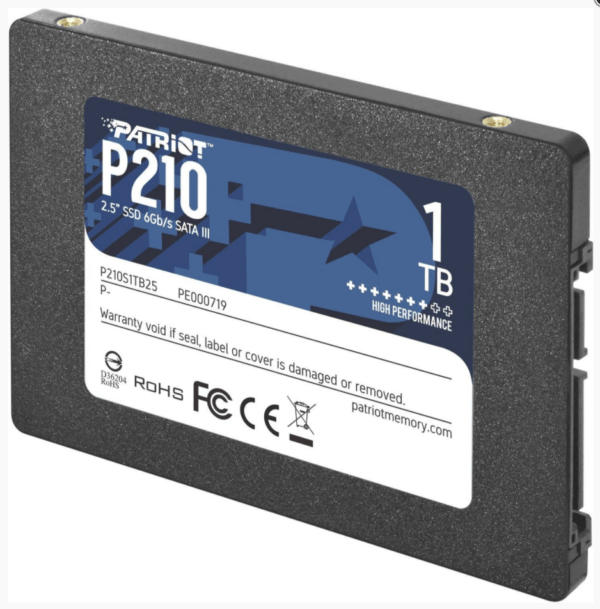 Solid State Drive (SSD) Patriot P210 1TB, 2.5\'\', SATA III