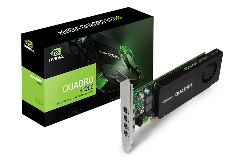 Placa video NVIDIA Quadro k1200, 4GB GDDR5, 128-Bit, 4x Mini DisplayPort, High Profile 128-Bit imagine noua 2022