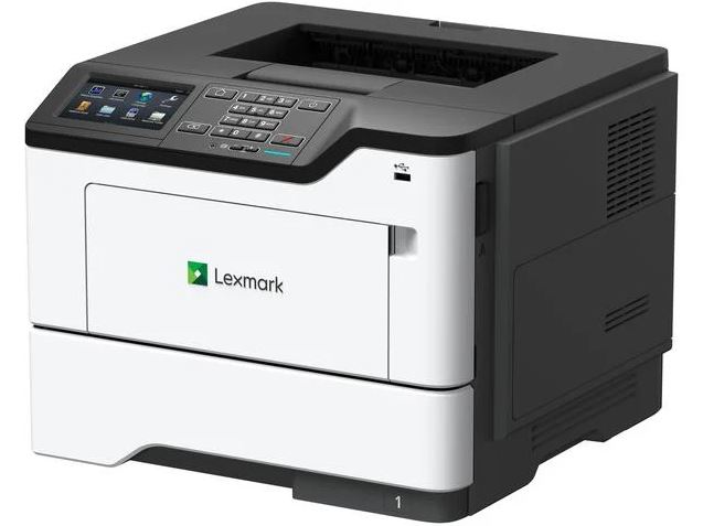 Imprimanta Second Hand Laser Monocrom Lexmark MS622dn, A4, 50 ppm, 1200 x 1200 dpi, Retea, USB, Duplex