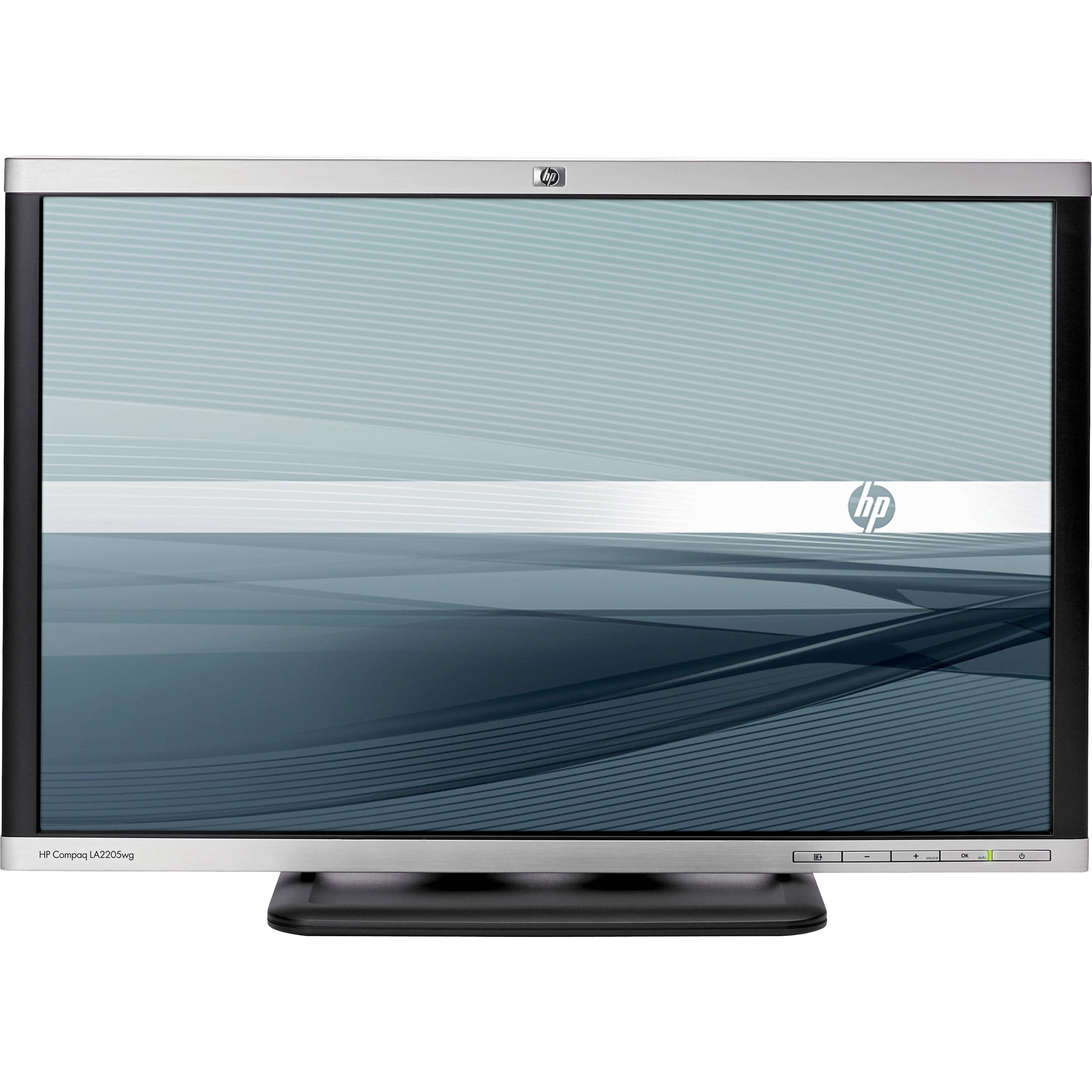 monitor hp la2205wg, lcd 22 inch, 1680 x 1050, usb, vga, dvi, widescreen, full hd, grad b