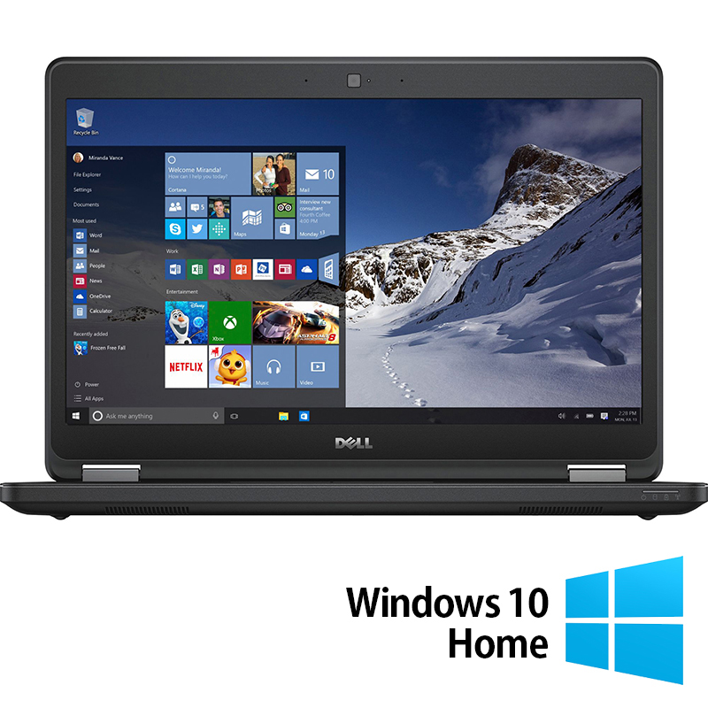 Laptop Refurbished DELL Latitude E5470, Intel Core i5-6300U 2.40GHz, 8GB DDR4, 256GB SSD, 14 Inch Full HD Touchscreen, Webcam + Windows 10 Home