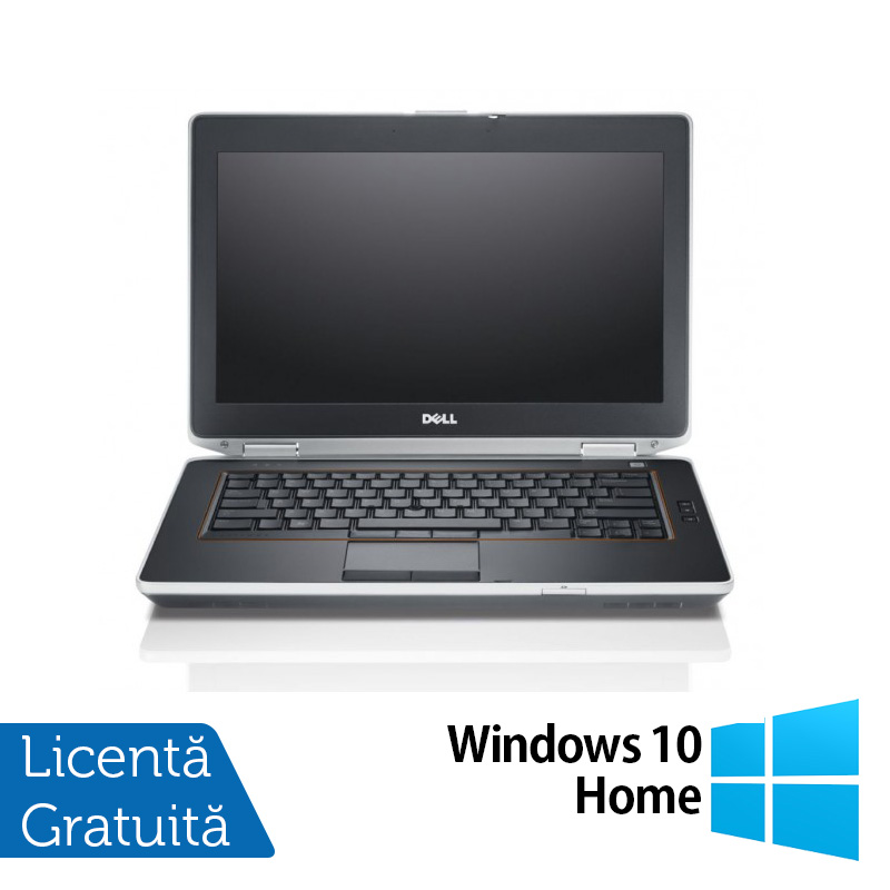 Laptop DELL Latitude E6420, Intel Core i5-2520M 2.50GHz, 4GB DDR3, 500GB SATA, DVD-RW, 14 Inch, Webcam + Windows 10 Home