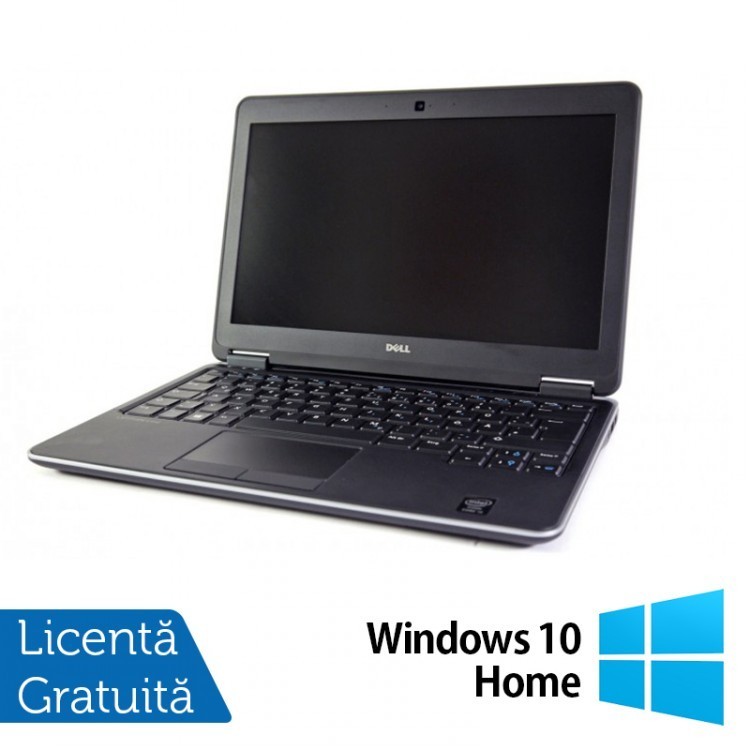 Laptop Refurbished DELL Latitude E7240, Intel Core i5-4310U 2.00GHz, 16GB DDR3, 120GB SSD, 12.5 inch + Windows 10 Home