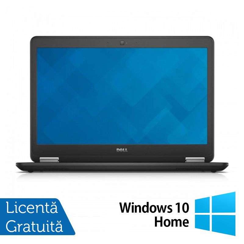 Laptop dell latitude e7450, intel core i7-5600u 2.60ghz, 8gb ddr3, 240gb ssd, 14 inch full hd led, webcam + windows 10 home
