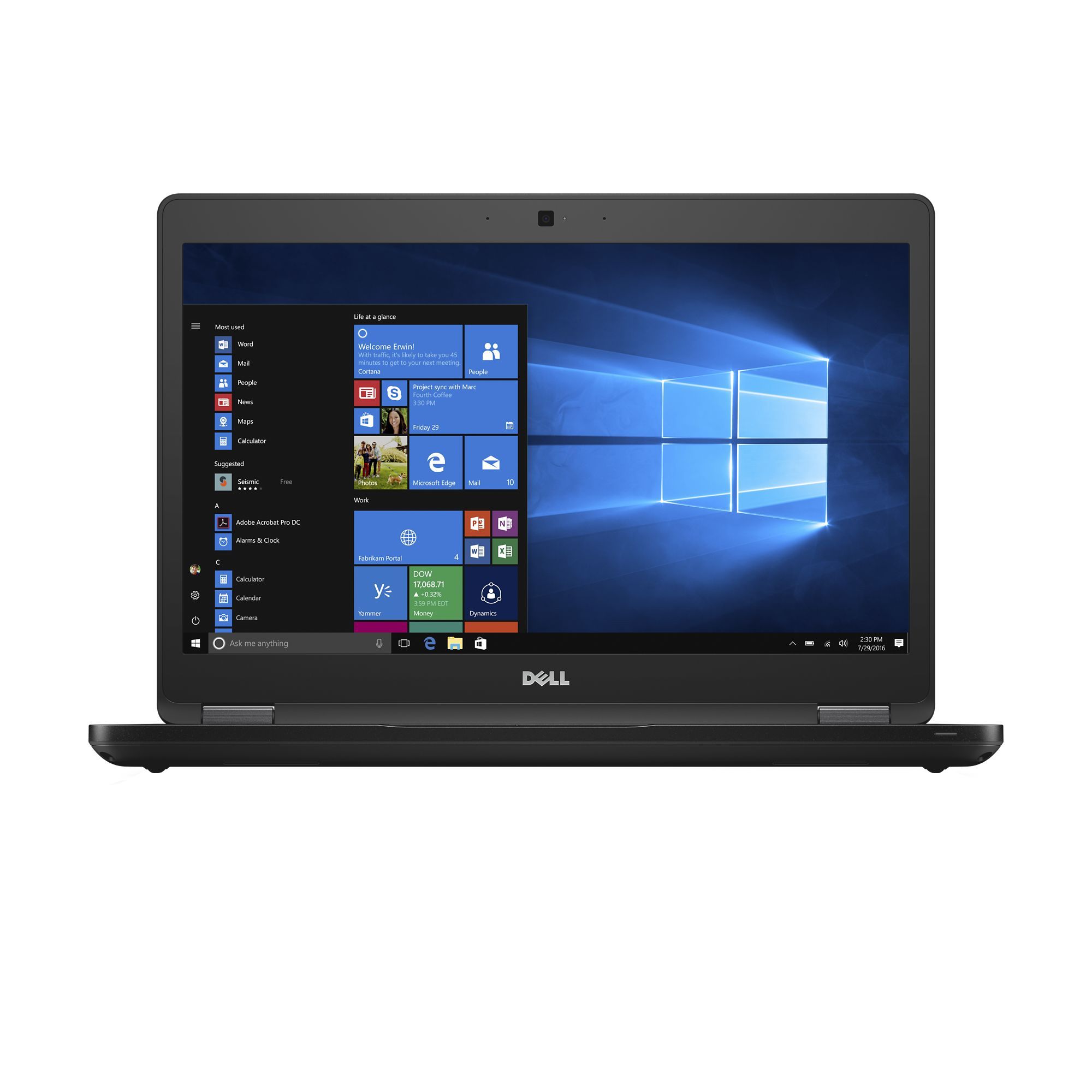 Laptop DELL Latitude 5480, Intel Core i5-7200U 2.50GHz, 8GB DDR4, 500GB SATA, 14 Inch, Webcam, Grad A- 2.50GHz imagine noua 2022