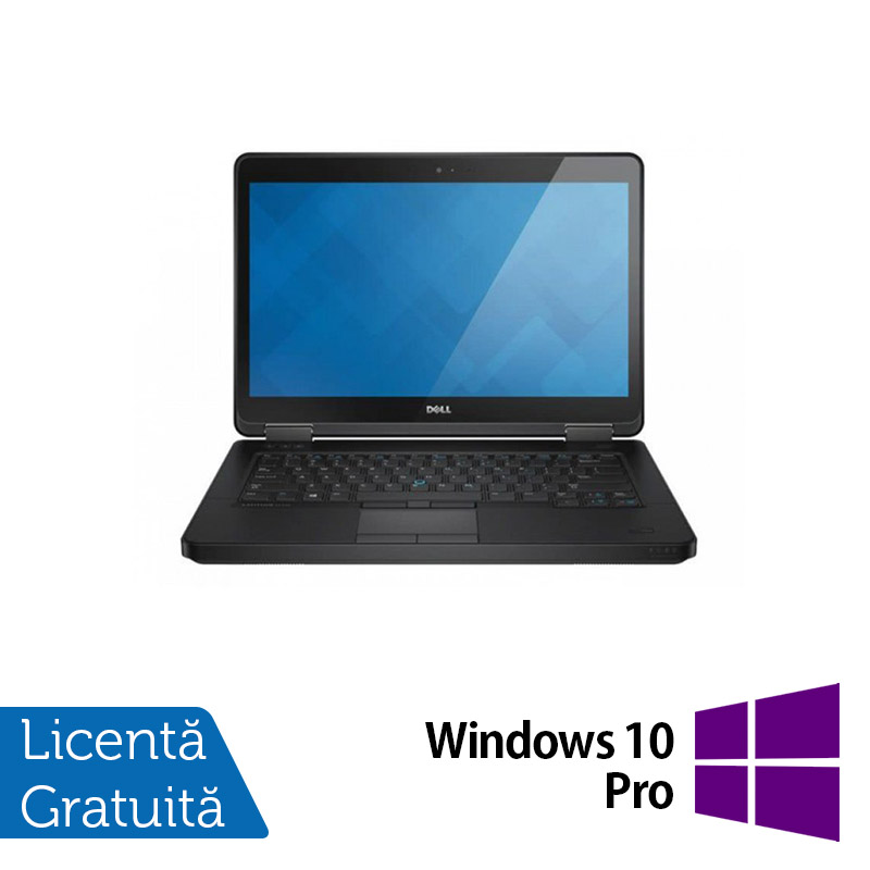 Laptop Refurbished DELL Latitude E5440, Intel Core i5-4300U 1.90GHz, 8GB DDR3, 240GB SSD, DVD-RW, 14 Inch + Windows 10 Pro