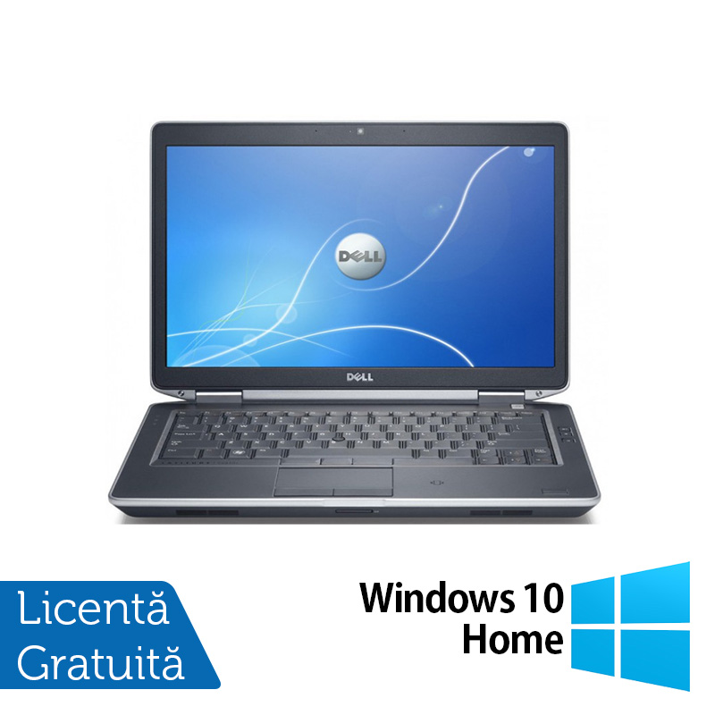 Laptop DELL Latitude E6430, Intel Core i7-3720QM 2.60GHz, 4GB DDR3, 320GB SATA, DVD-RW, 14 Inch + Windows 10 Home