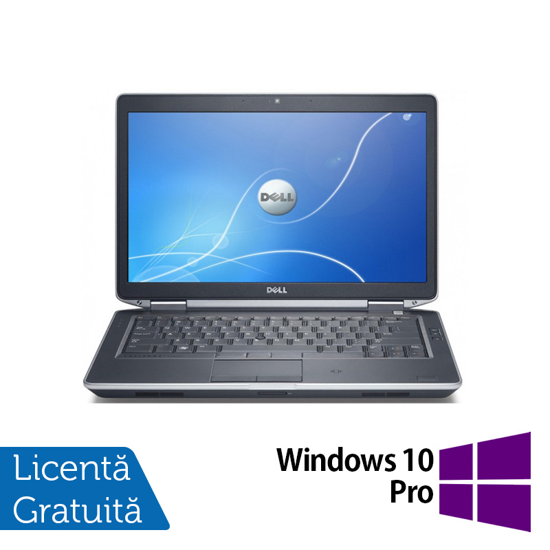 Laptop DELL Latitude E6430, Intel Core i5-3230M 2.60GHz, 4GB DDR3, 120GB SSD, DVD-RW, 14 Inch + Windows 10 Pro
