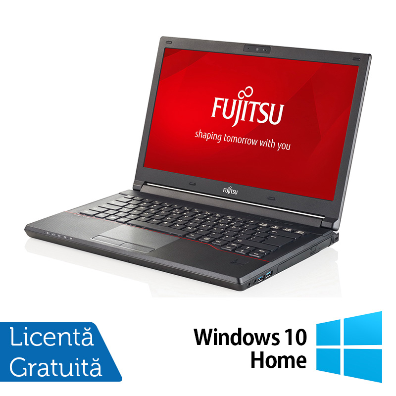 Laptop FUJITSU SIEMENS Lifebook E544, Intel Core i3-4000M 2.40GHz, 16GB DDR3, 500GB HDD, 14 Inch + Windows 10 Home