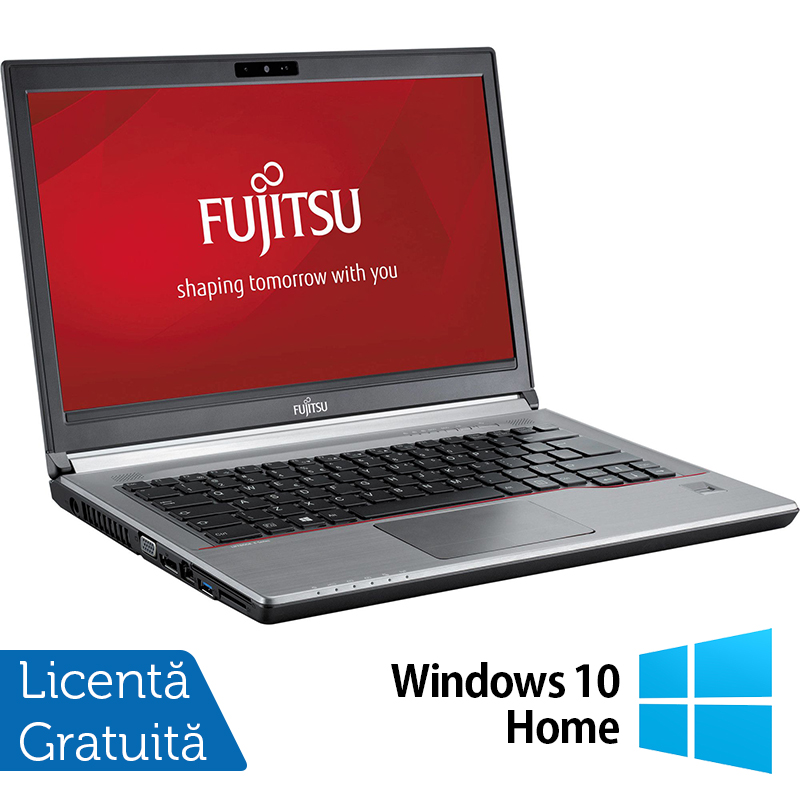 Laptop FUJITSU SIEMENS E734, Intel Core i3-4000M 2.40GHz, 8GB DDR3, 120GB SSD, 13.3 inch + Windows 10 Home