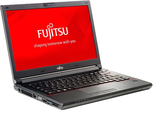 Laptop Refurbished Fujitsu Lifebook E746, Intel Core i5-6300U 2.40GHz, 8GB DDR4, 256GB SSD, 14 Inch HD, Fara Webcam + Windows 10 Home