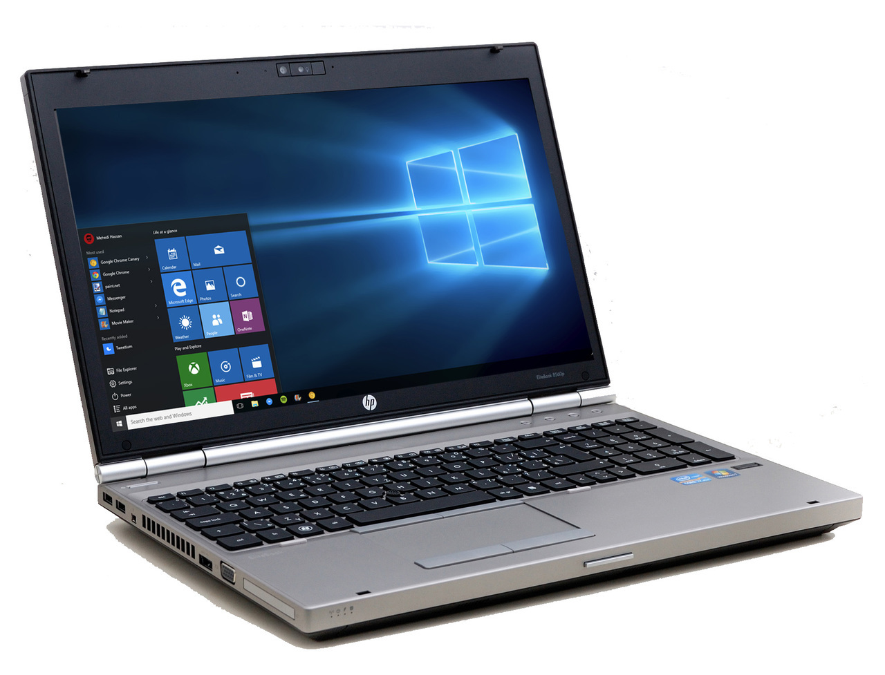 Laptop Hp EliteBook 8560p, Intel Core i7-2620M 2.70GHz, 4GB DDR3, 320GB SATA, DVD-RW, 15.6 Inch, Webcam, Tastatura Numerica, Grad A-