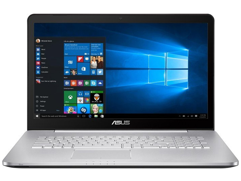 Laptop Second Hand Asus N752V, Intel Core i7-6700HQ 2.60GHz, 8GB DDR4, 256GB SSD, Webcam, 17.3 Inch Full HD, Grad A-