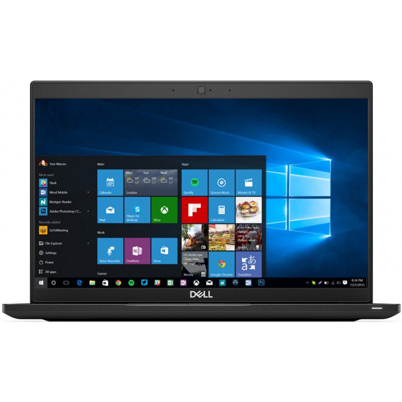 Laptop DELL Latitude 7380, Intel Core i5-7300U 2.60GHz, 16GB DDR4, 240GB SSD, 13.3 Inch Full HD LED TouchScreen, Webcam