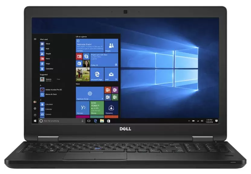 Laptop Refurbished DELL Precision 3530, Intel Core i7-8550HQ 2.60GHz, 16GB DDR4, 512GB SSD, Webcam, 15.6 Inch Full HD + Windows 10 Home