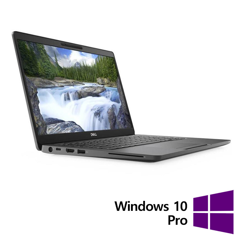 Laptop Refurbished Dell Latitude 5300, Intel Core I5-8365u 1.60 - 4.10ghz, 8gb Ddr4, 256gb Ssd, 13.3 Inch Full Hd + Windows 10 Pro