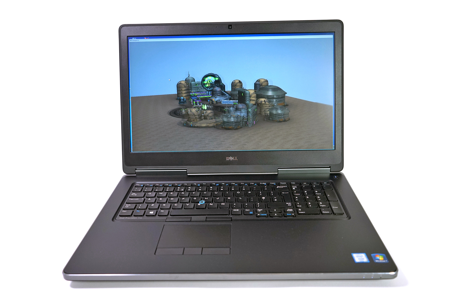 Laptop Dell Precision 7710, Intel Core i7-6820HQ 2.70GHz, 32GB DDR4, 512GB SSD, Tastatura Numerica, 17.3 Inch, Webcam