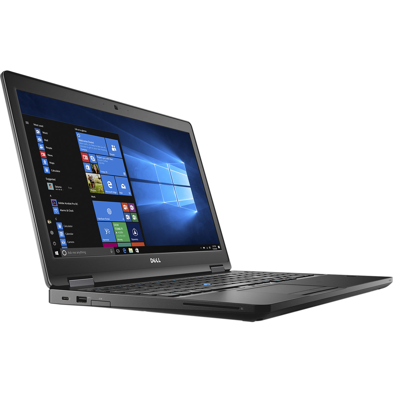 Laptop Second Hand Dell Precision 3520, Intel Core i5-6440HQ 2.60GHz, 8GB DDR4, 256GB SSD, 15.6 Inch Full HD, Fara Webcam, Grad A-