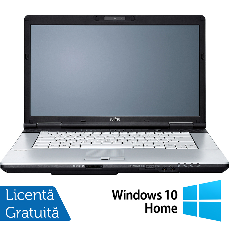 Laptop Fujitsu Siemens E751, Intel Core I5-2520m 2.50ghz, 4gb Ddr3, 500gb Sata, Dvd-rw, 15.6 Inch, Fara Webcam + Windows 10 Pro