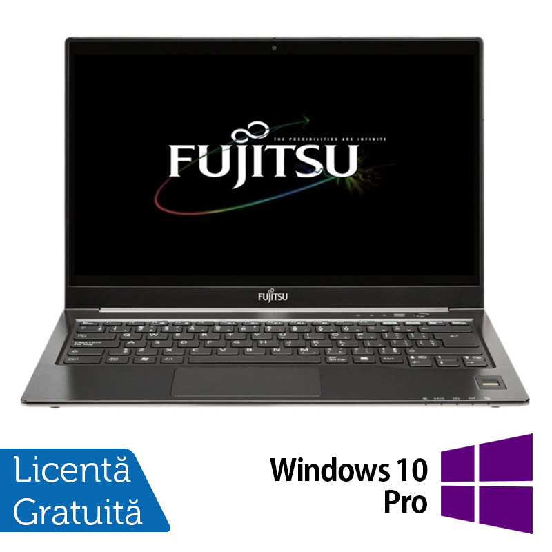 Laptop FUJITSU Lifebook U772, Intel Core i7-3687U 2.10GHz, 8GB DDR3, 240GB SSD, 14 Inch + Windows 10 Pro