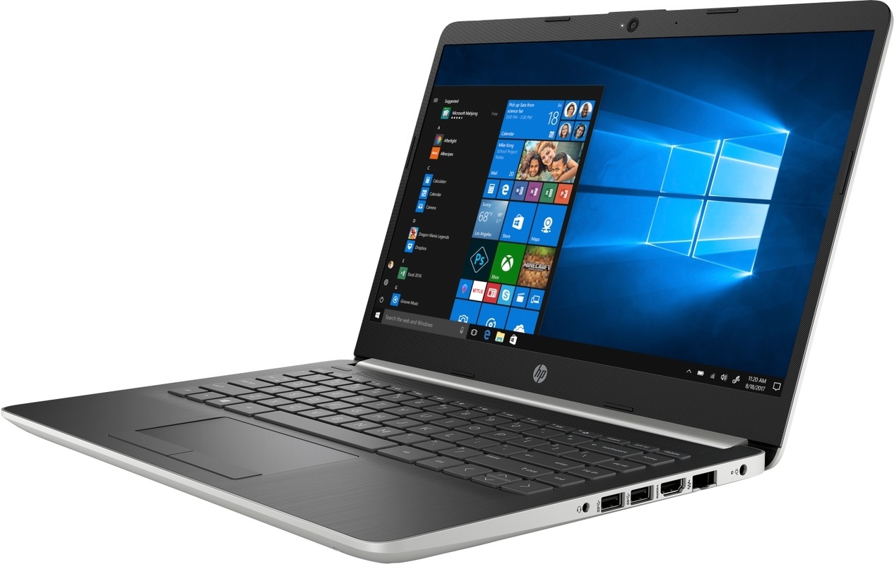 Laptop HP 14-cf0925nd, Intel Core i3-7020U 2.30GHz, 8GB DDR4, 240GB SSD, Webcam, 14 Inch