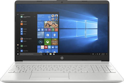 Laptop HP 15-dw0345nd, Intel Core i3-8145U 2.10GHz, 8GB DDR4, 240GB SSD, Webcam, 15.6 Inch