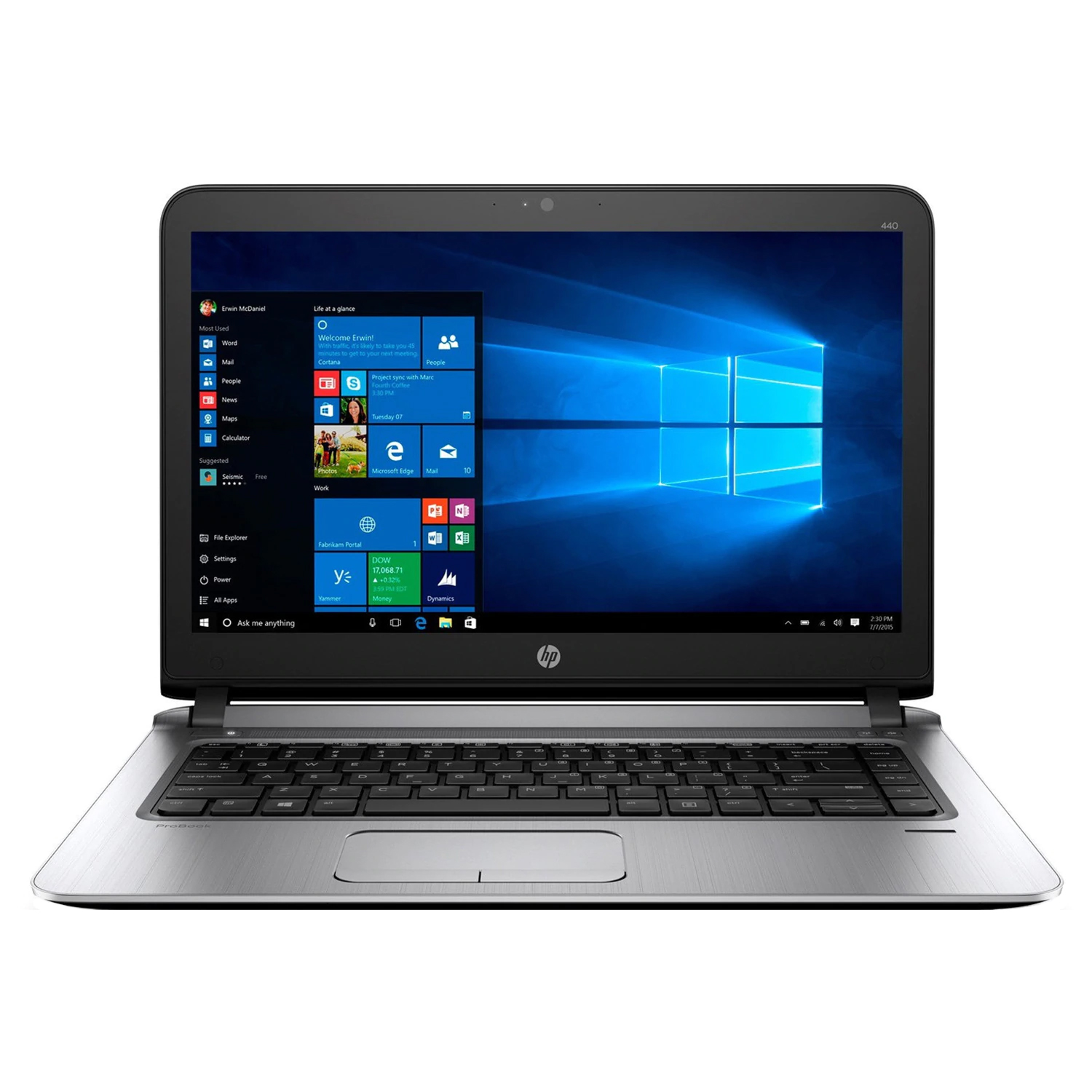 Laptop HP ProBook 440 G3, Intel Core i5-6200U 2.30GHz, 4GB DDR3, 120GB SSD, 14 Inch, Webcam