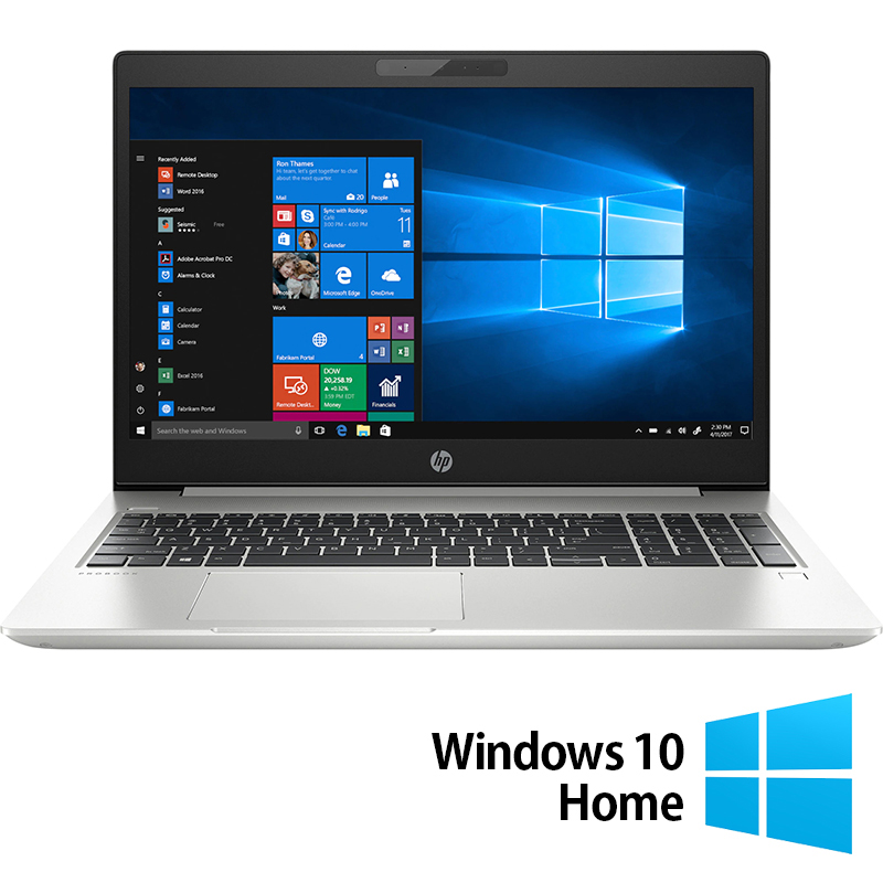 Laptop Refurbished HP ProBook 450 G6, Intel Core i5-8265U 1.60-3.90GHz, 8GB DDR4, 256GB SSD, 15.6 Inch Full HD, Tastatura Numerica, Webcam + Windows 10 Home