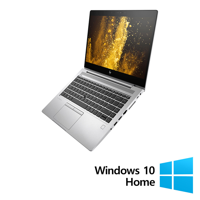 Laptop Refurbished HP EliteBook 840 G6, Intel Core i5-8365U 1.60 - 4.10GHz, 8GB DDR4, 256GB SSD, 14 Inch Full HD Touchscreen, Webcam + Windows 10 Home